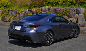 EXART IVSC MUFFLER TITANIUM OVAL TAIL EXHAUST EXHAUST FOR LEXUS RC F DBA-USC10 2UR-GSE EA01-LX107-TITANIUM-OVAL-TAIL