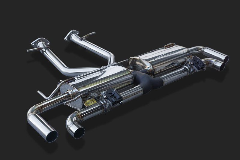 EXART IVSC MUFFLER EXHAUST EXHAUST FOR LEXUS LC500 5BA-URZ100 2UR-GSE EA01-LX112
