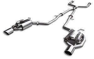 EXART IVSC MUFFLER EXHAUST EXHAUST FOR INFINITI G37 SEDAN V36 PV36 KV36 VQ25HR VQ35HR VQ37VHR EA01-NS100