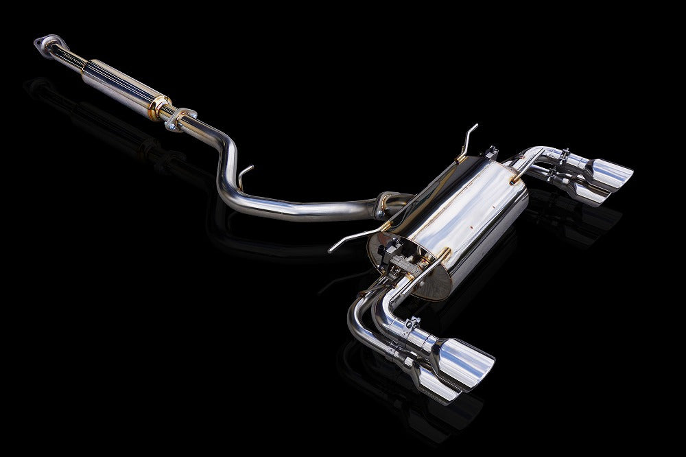 EXART IVSC MUFFLER WITH CARBON TAILPIPE EXHAUST EXHAUST FOR TOYOTA GR86 3BA-ZN8 SUBARU BRZ 3BA-ZD8 FA24 EA01-TY112-C