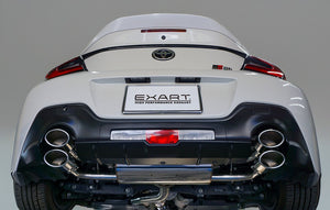EXART IVSC MUFFLER WITH GRAPHITE METALLIC TAILPIPE EXHAUST EXHAUST FOR TOYOTA GR86 3BA-ZN8 SUBARU BRZ 3BA-ZD8 FA24 EA01-TY112-G