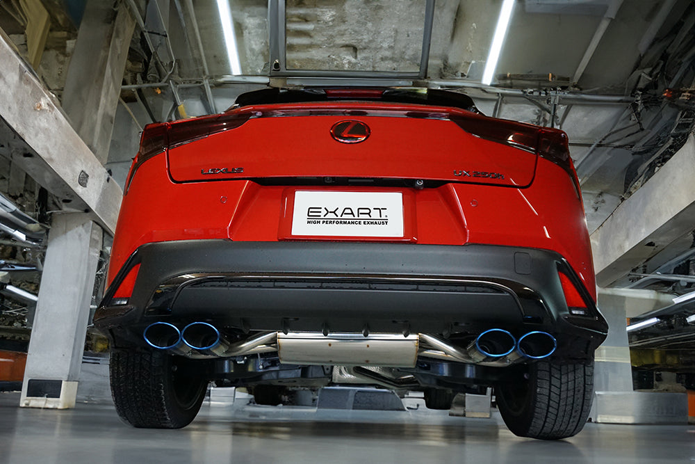 EXART ONE MUFFLER EXHAUST EXHAUST FOR LEXUS UX250H 6AA-MZAH10 M20A-FXS EA02-LX117