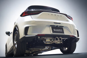 EXART ONE MUFFLER TITANIUM TAIL EXHAUST EXHAUST FOR LEXUS LBX 6AA-MAYH10 M15A-FXE EA02-LX118-LT-STANDARD-BUMPER