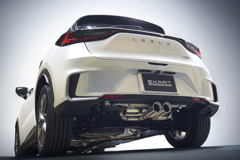 EXART ONE MUFFLER GRAPHITE TAIL EXHAUST EXHAUST FOR LEXUS LBX 6AA-MAYH10 M15A-FXE EA02-LX118-MG-MODELLISTA-REAR-SKIRTS