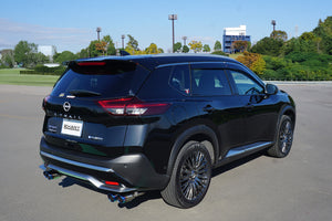 EXART ONE MUFFLER CARBON FIBER TAIL EXHAUST EXHAUST FOR NISSAN X-TRAIL 6AA-SNT33 KR15DDT EA02-NS103-C