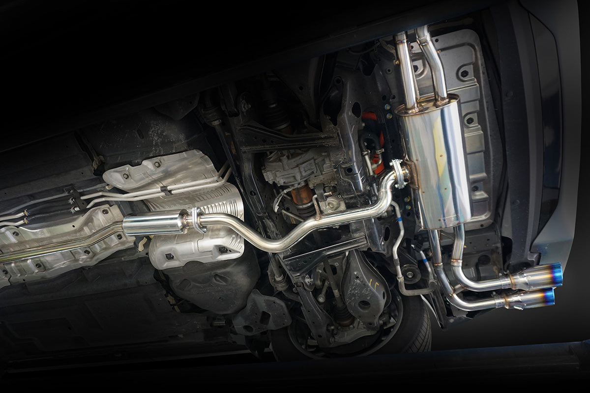 EXART ONE MUFFLER CARBON FIBER TAIL EXHAUST EXHAUST FOR NISSAN X-TRAIL 6AA-SNT33 KR15DDT EA02-NS103-C