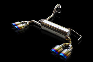 EXART ONE MUFFLER TITANIUM OVAL TAIL EXHAUST EXHAUST FOR NISSAN AURA NISMO 6AA-FSNE13 HR12DE EA02-NS104-T