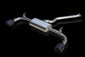 EXART ONE MUFFLER TITANIUM CIRCULAR TAILPIPE (OUTER DIAMETER Φ114) EXHAUST EXHAUST FOR TOYOTA RAV4 6AA-AXAH54 HYBRID A25A-FXS A25A-3NM-4NM EA02-TY113-T