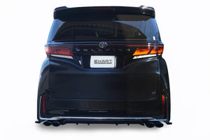 EXART ONE MUFFLER CARBON TAIL EXHAUST EXHAUST FOR TOYOTA ALPHARD 3BA-AGH40W 2AR-FE EA02-TY120-C