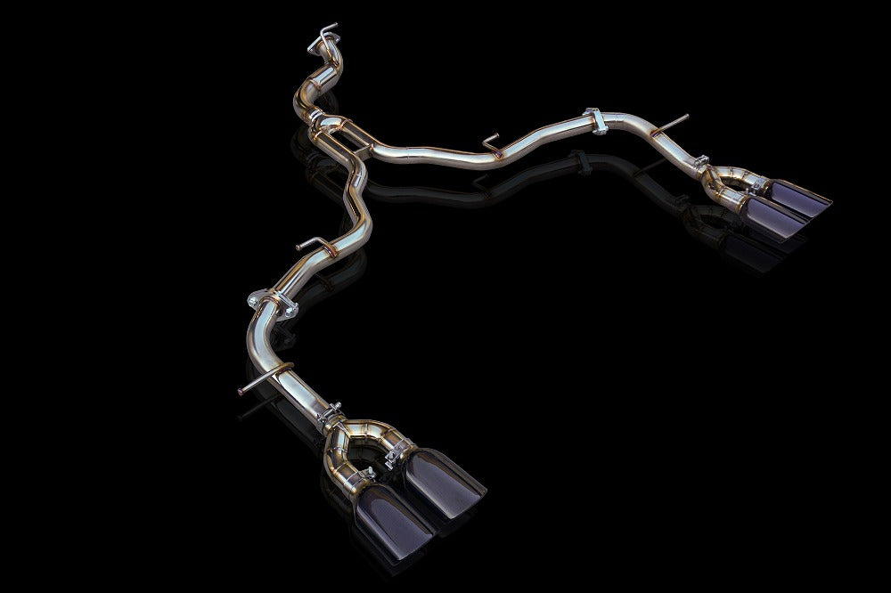 EXART ONE MUFFLER TITANIUM TAIL EXHAUST EXHAUST FOR TOYOTA ALPHARD VELLFIRE 6AA-AAHH40W A25A-FXS EA02-TY122-T