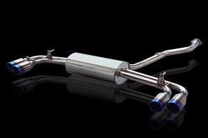 EXART ONE MUFFLER GRAPHITE TAIL (CIRCULAR OUTER DIAMETER 89MM) EXHAUST EXHAUST FOR TOYOTA CROWN CROSSOVER 5AA-TZSH35 T24A-FTS EA02-TY118-MG