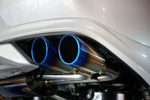 EXART ONE MUFFLER GRAPHITE TAIL (CIRCULAR OUTER DIAMETER 89MM) EXHAUST EXHAUST FOR TOYOTA CROWN CROSSOVER 5AA-TZSH35 T24A-FTS EA02-TY118-MG