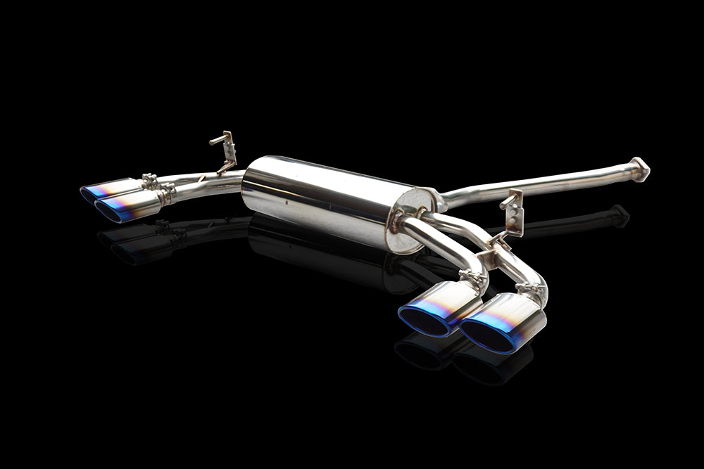 EXART ONE MUFFLER TITANIUM OVAL TAIL (110MM X 70MM 4 PIECES) EXHAUST EXHAUST FOR TOYOTA CROWN SPORT 6AA-AZSH36W 6LA-AZSH37W A25A-FXS EA02-TY123-GT-STANDARD-REAR-BUMPER