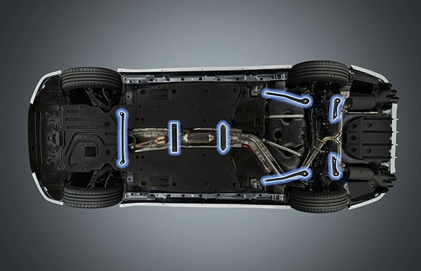 TRD MEMBER BRACE FOR LEXUS ES300H VERSION L F SPORT MS300-33001