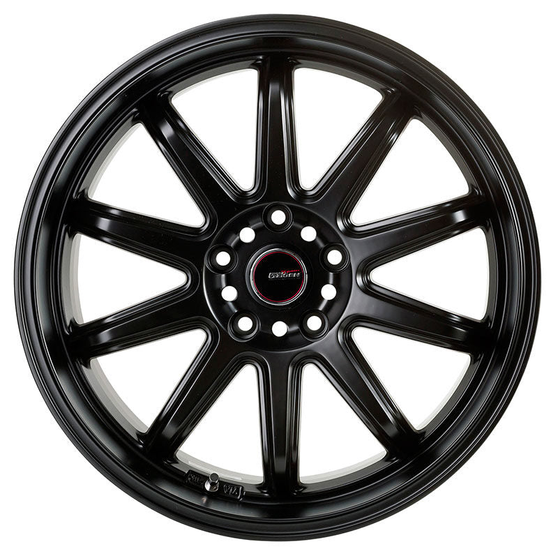 5ZIGEN FIREBALL RR 17X7.0 +45 4-100 MATT BLACK FIR7704540MB