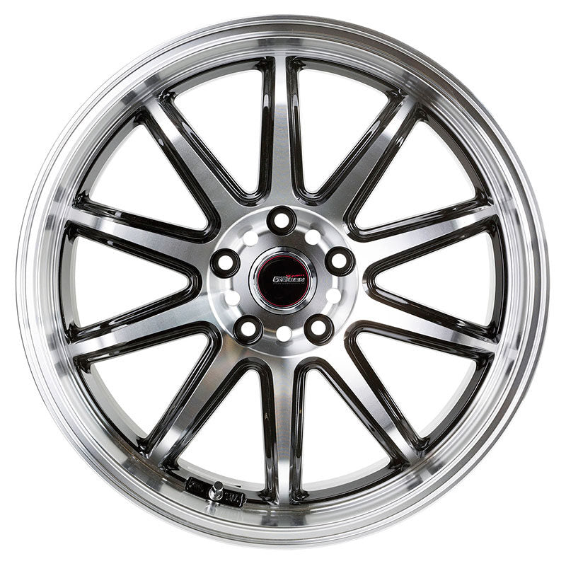5ZIGEN FIREBALL RR 17X9.0 +60 5-114.3 BLACK POLISH FIR7906054BP