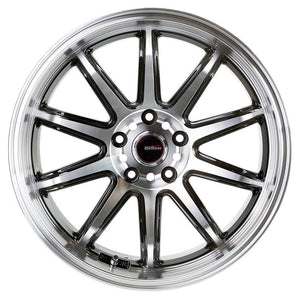5ZIGEN FIREBALL RR 17X9.0 +60 5-114.3 BLACK POLISH FIR7906054BP