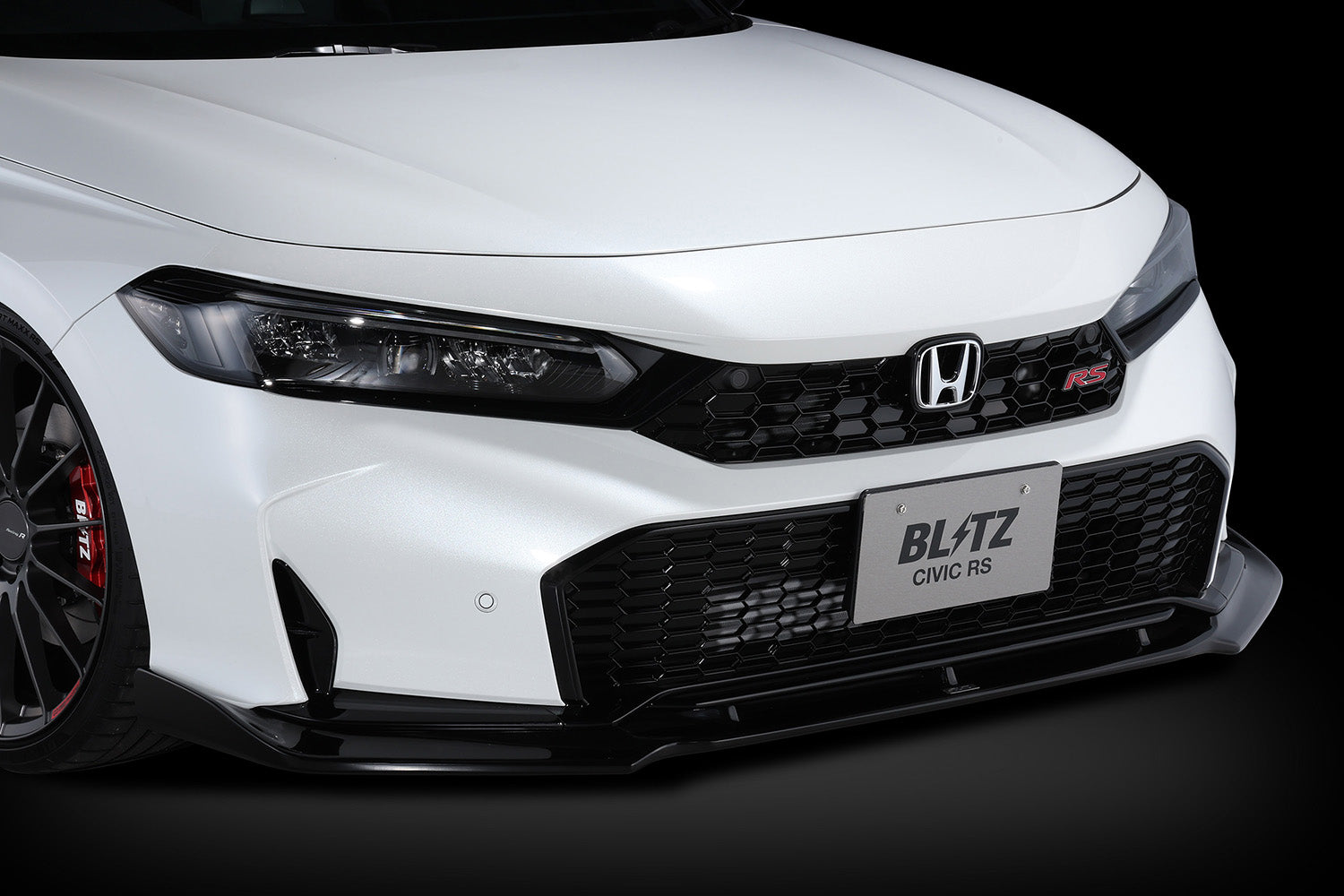 BLITZ AERO SPEED FRONT LIP SPOILER FRP UNPAINTED FOR HONDA CIVIC FL1 60488