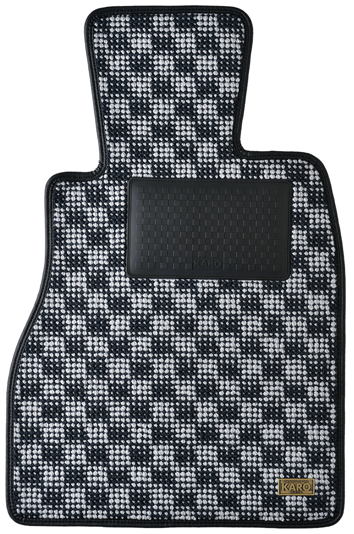 KARO FLAXY BRILLIANT GRAY FLOOR MATS FOR TOYOTA ARISTO JZS16# 1997.08-1998.07  GRAN-FLAXY-914-GRAY