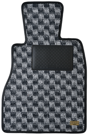 KARO FLAXY BRILLIANT GRAY FLOOR MATS FOR TOYOTA ARISTO JZS16# 1997.08-1998.07  GRAN-FLAXY-914-GRAY