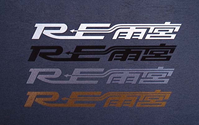 RE-AMEMIYA RE AMEMIYA LOGO STICKER, GOLD FOR  G0S0380900032