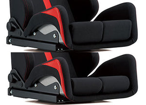 BRIDE GIAS III. REIMS BLACK & RED LOW CUSHION G62BNF