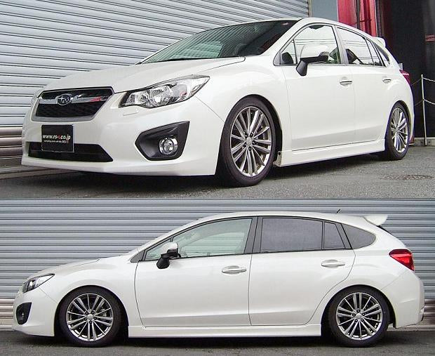 RS-R BEST-I COILOVER SUSPENSION RECOMMENDED SPRING RATE FOR SUBARU IMPREZA SPORTS GP7 BIF500M