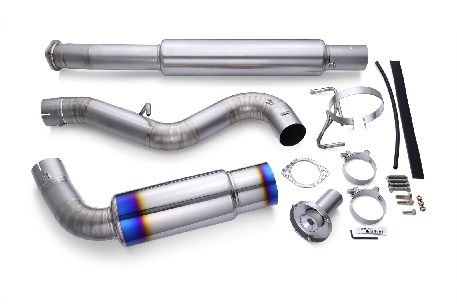 RSE FULL TITANIUM MUFFLER SINGLE TYPE-80 Ver.3 FOR TOYOTA FR-S ZN6 GR86 ZN8 86 ZN6 SUBARU BRZ ZD8 ZC6 FA20 FA24 RB6090-SB05C