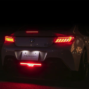VALENTI JEWEL LED HIGH MOUNT STOP LAMP LIGHT SMOKE RED CHROME LIMITED COLOR FOR TOYOTA GR86 ZN8 SUBARU BRZ ZD8 HT86GRZ-SR-1