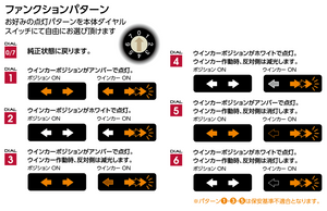 VALENTI JEWEL LED WINKER POSITION PREMIUM TYPE 3 FOR TOYOTA PRIUS 50 COROLLA TOURING WP06-LED-55