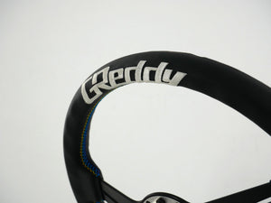 GREDDY SPORTS STEERING WHEEL LEATHER BIG LOGO EMBROIDERY STANDARD TYPE FOR  16600024