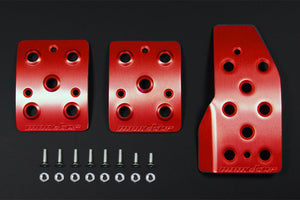 MONSTER SPORT SPORTS DRIVING PEDAL COVER RED ALUMINIZED FOR SUZUKI SWIFT ZC32S ZC72S ZD72S MT 849520-4850M