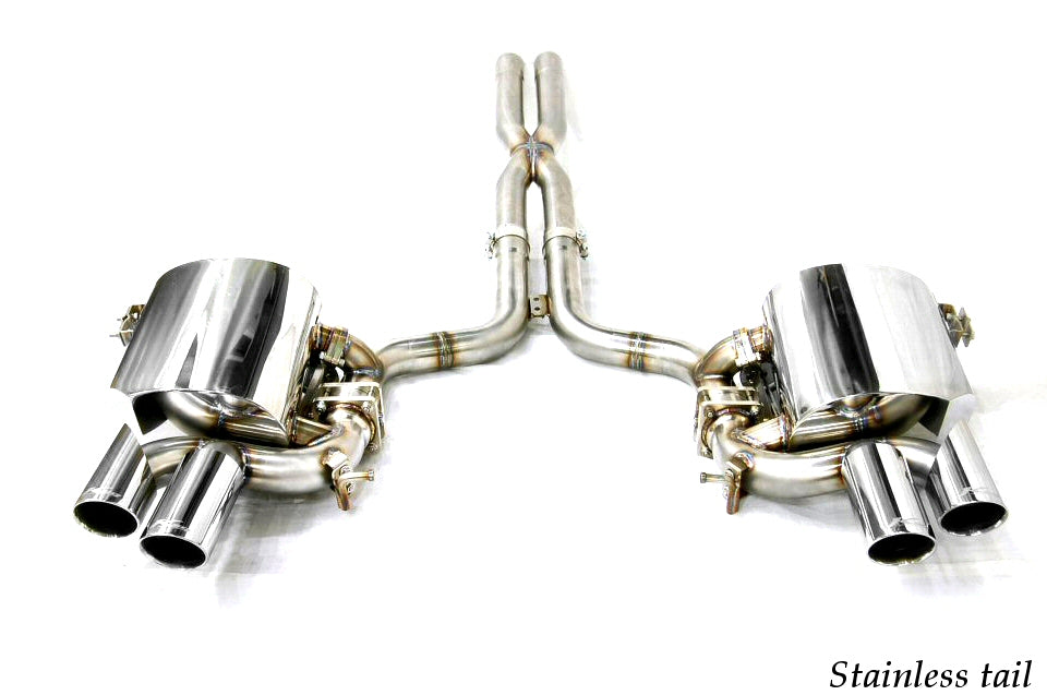 KREISSIEG CAT-BACK F1 SOUND VALVETRONIC EXHAUST SYSTEM STAINLESS STEEL FLOATING CURL TAIL SANDBLASTED KSG LOGO MARK FOR SPORTS SEMI-AT WITHOUT VARIABLE FUCTION FOR MASERATI GRAND TURISMO SPORTS SEMI AT MGT-04-STAINLESS-GRANTURISMO-SPORTS-SEMI-AT-NA