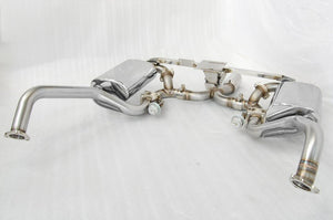 KREISSIEG FIRST CAT-BACK F1 SOUND VALVETRONIC EXHAUST SYSTEM STAINLESS STEEL FLOATING CURL TAIL SANDBLASTED KSG LOGO MARK 6SP LATE MODEL FOR PORSCHE 987 BOXSTER KOUKI  P987BL-01-STAINLESS-6SP