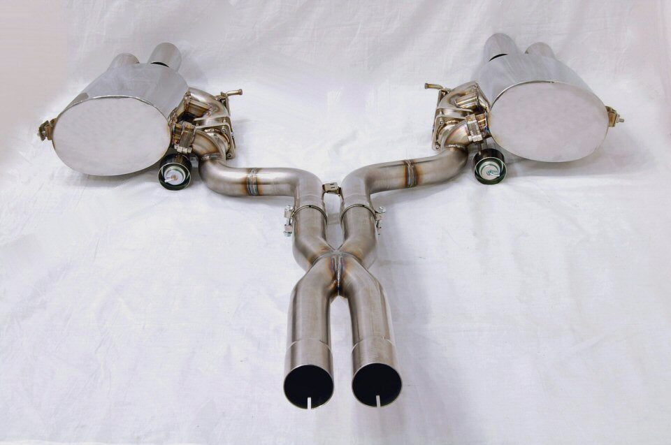 KREISSIEG CAT-BACK F1 SOUND VALVETRONIC EXHAUST SYSTEM STAINLESS STEEL FLOATING CURL TAIL SANDBLASTED KSG LOGO MARK FOR S SEMI-AT WITHOUT VARIABLE FUCTION FOR MASERATI GRAND TURISMO S SEMI AT MGT-04-STAINLESS-GRANTURISMO-S-SEMI-AT-NA