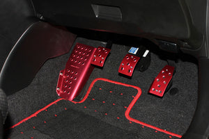 MONSTER SPORT SPORTS DRIVING PEDAL COVER RED ALUMINIZED FOR SUZUKI SWIFT ZC32S ZC72S ZD72S MT 849520-4850M