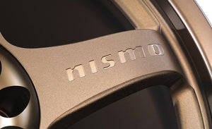 NISMO LM GT4 ALUMINUM ROAD WHEEL MACHINING LOGO VERSION 18X9.5J +12 5X114.3 BRONZE (ANODIZED ALUMINUM) FOR NISSAN SKYLINE BCNR33 BNR34 4030S-RS120-BR