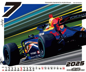 MUGEN CALENDER 2025 FOR  90000-XYW-2025