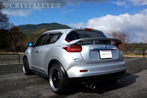 CRYSTAL EYE FIBER FULL LED TAIL LAMP RED CLEAR FOR NISSAN JUKE B003-RC