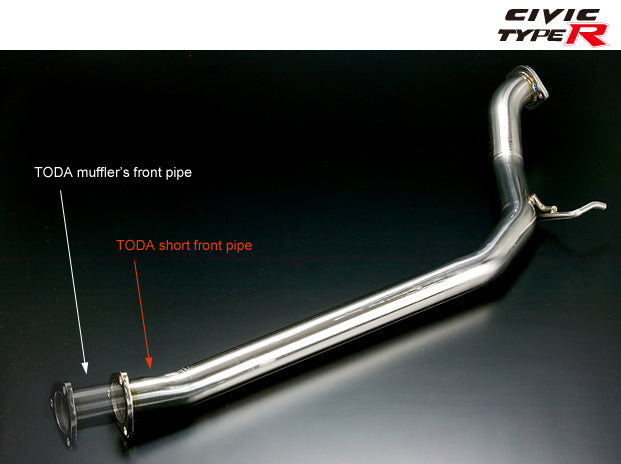 TODA RACING SHORT FRONT PIPE FOR CIVIC TYPER K20A 18000-FD2-001-1