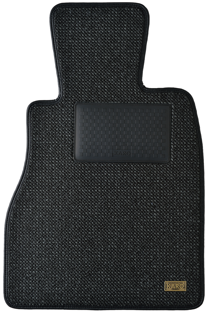 KARO GRAN KRONE TWEED BLACK FLOOR MATS FOR Honda Accord Coupe CD7/8 GRAN-KRONE-595-BLACK