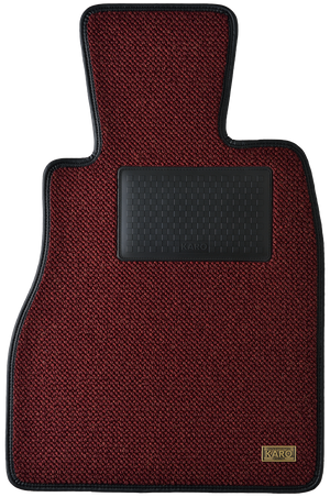KARO KRONE TWEED BORDEAUX FLOOR MATS FOR MAZDA MAZDA3 BP#P KRONE-4199-BORDEAUX