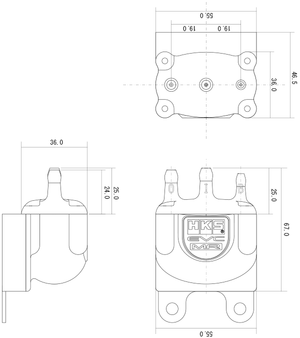 HKS ELECTRONIC VALVE CONTROLLER EVC7-MR 45003-AK016