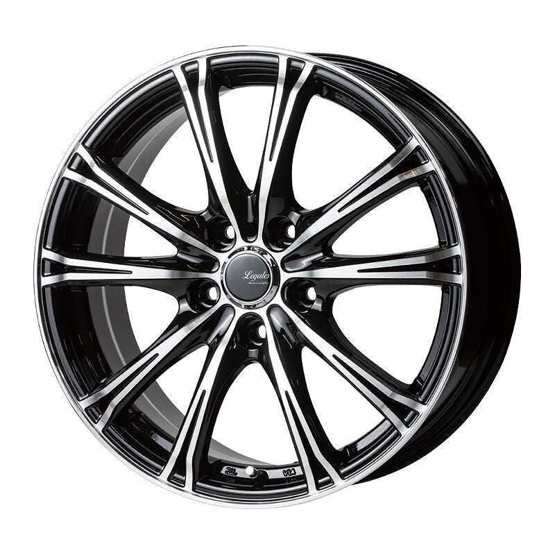 5ZIGEN LEGALESΑEX 15X6.0 +45 4-100 BLACK POLISH LX5604540BP