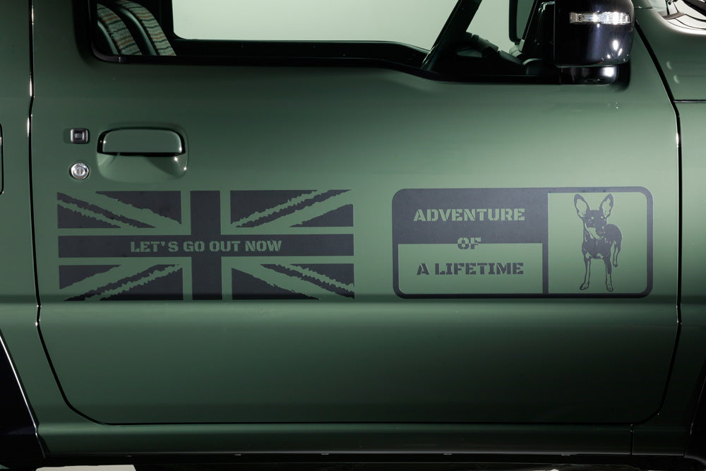 DAMD LITTLE D.AOL DECAL FOR SUZUKI JIMNY SIERRA JB74 DAMD-00129
