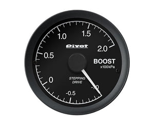 PIVOT LINK GAUGE-X BOOST WHITE LIGHTING OBD TYPE FOR SUZUKI MRWAGON MF33S R06A (T/C) LOB