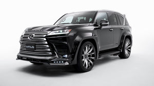 WALD SIDE MUFFLER OVAL 117W X 2 BLACK PVD FOR COMPETETION FOR LEXUS LX600 3BA-VJA310W  WALD-00010