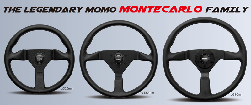 MOMO MONTE CARLO 320MM STEERING WHEEL M-4