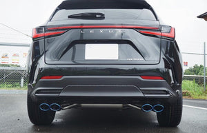 EXART ONE MUFFLER SPORTS SOUND STAINLESS STEEL OVAL TAILPIPE (110MM X 70MM 4 PIECES) EXHAUST EXHAUST FOR LEXUS NX350H NX450H+ 6AA-AAZH20 AAZH25 6LA-AAZH26 A25A-FXS EA02-LX112-S