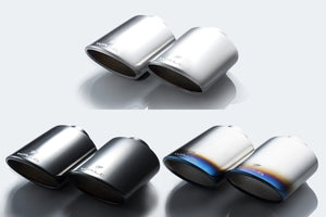 WALD DESERT LINE BLACK BISON EDITION SIDE MUFFLER OVAL 117W X 2 HALF BLUE FOR TOYOTA LAND CRUISER 250 GDJ250W TRJ250W WALD-00038